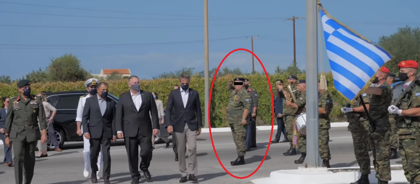 Τιμητικό το άγημα σε Μ.Πομπέο και Κ.Μητσοτάκη αλλά πόσο «τιμητική» η εικόνα που έδειξε;